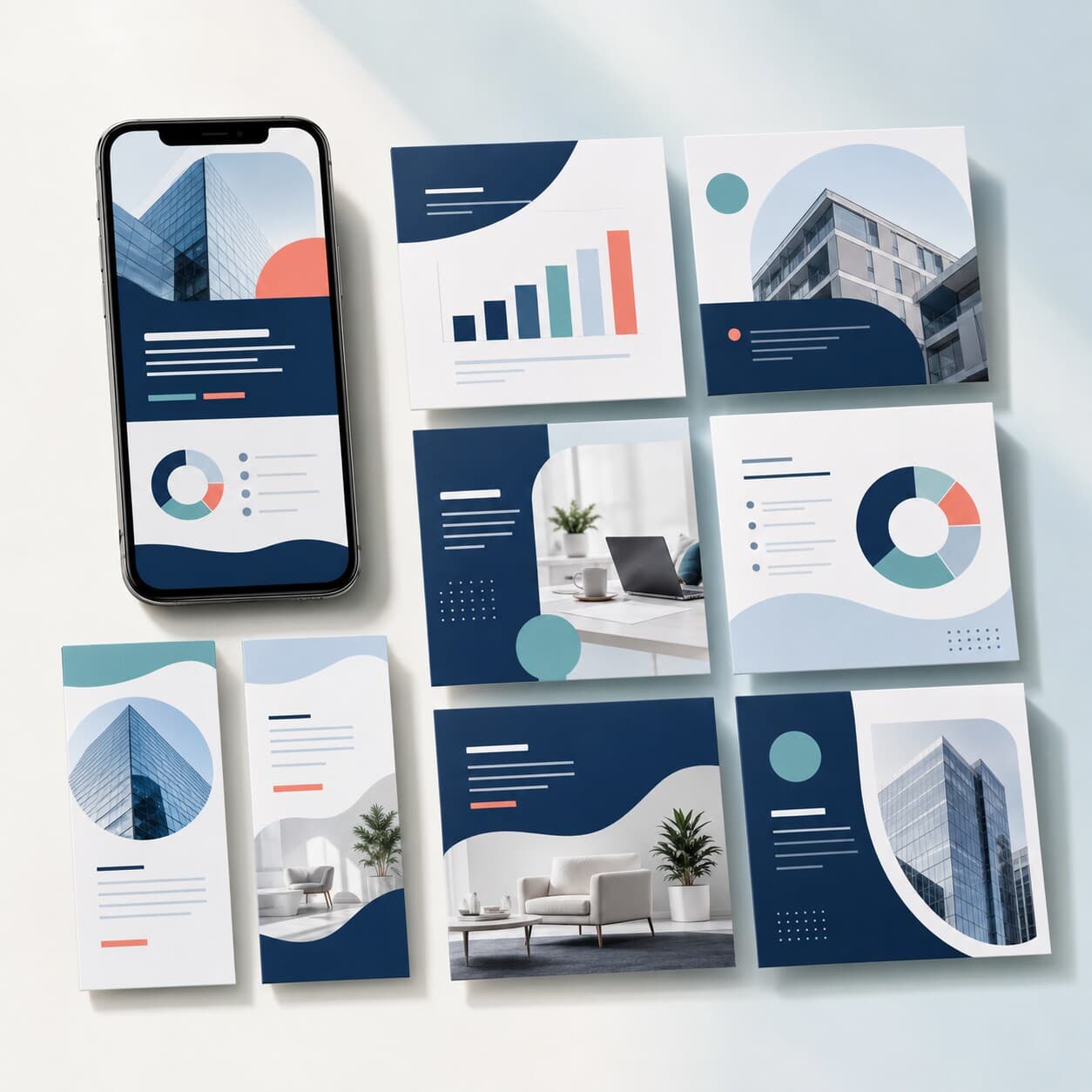 Social Media Canva Template Bundle digital template mockup