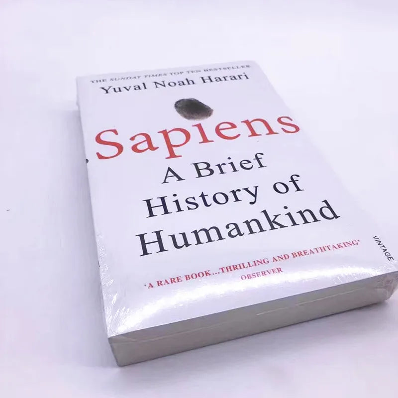 Sapiens: A Brief History of Humankind Yuval Noah Harari English Books Anthropological History Books Extracurricular Reading Book