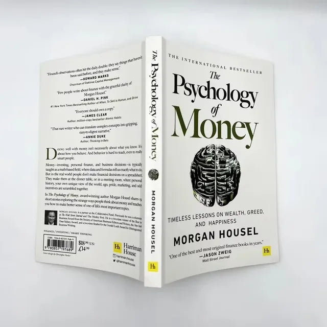 The Psychology of Money — Timeless Lessons on Wealth, Greed, Happiness Finance Books for Adult