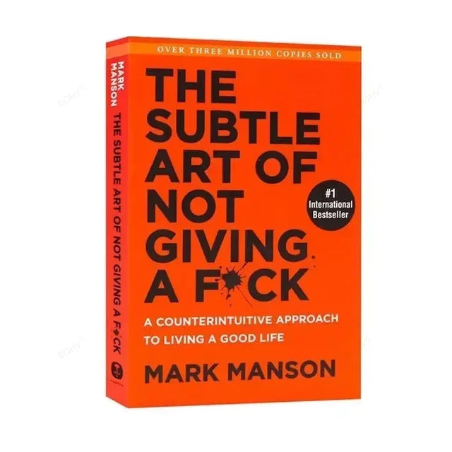 The Subtle Art of Not Giving A F*ck / Every Thing Is F*cked By Mark Manson Self Management Stress Relief Book Paperback