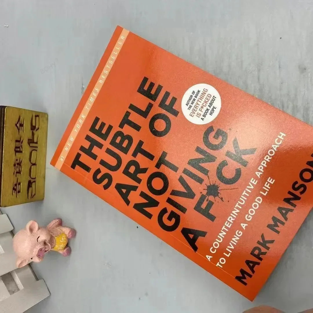 The Subtle Art of Not Giving A F*ck / Every Thing Is F*cked By Mark Manson Self Management Stress Relief Book Paperback