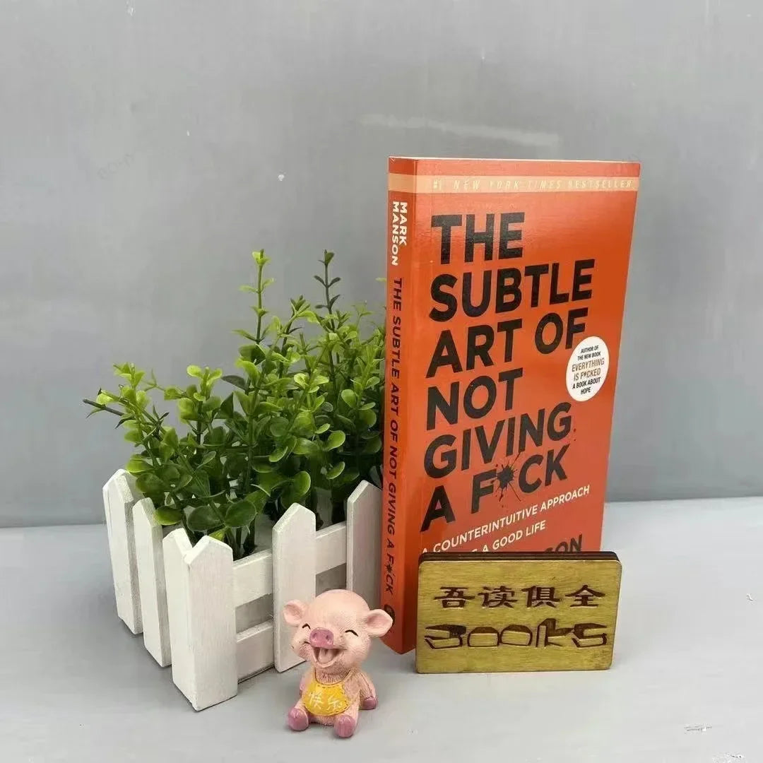 The Subtle Art of Not Giving A F*ck / Every Thing Is F*cked By Mark Manson Self Management Stress Relief Book Paperback